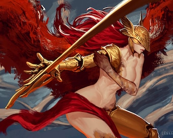 Malenia, Klinge von Miquella | Kunstdruck