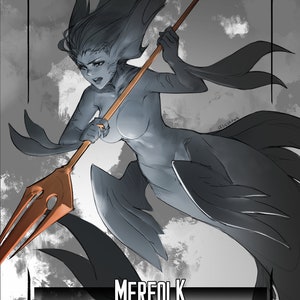 Merfolk Token Card