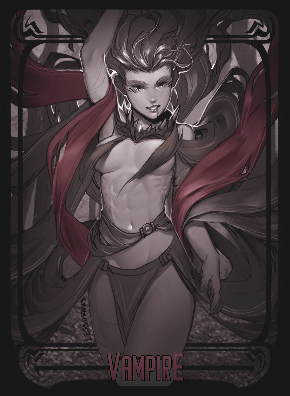 Vampire Token Card