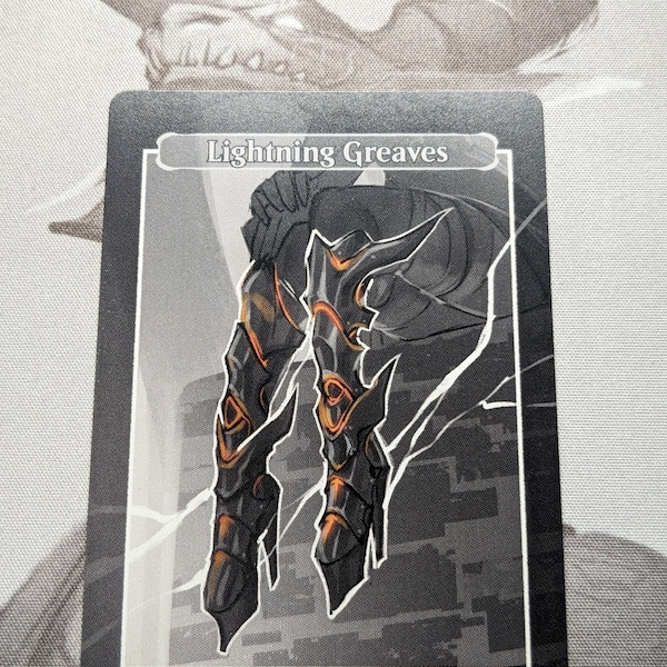 Lighting Greaves MTG Proxy Card