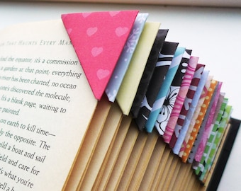 Bookmark - Unique Corner Bookmarks (random) - Reader Gift - Book Lover Gift - Gift for Reader - Gift for Women - Bookworm for Her