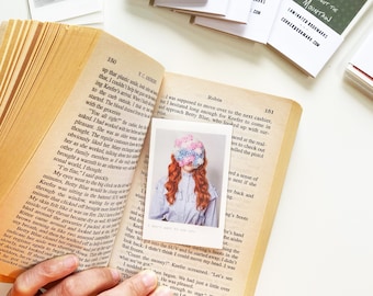 Vintage Bookmarks | Laminated Bookmarks | Set of 10 Page Markers | Book Club Gift | Book Lover Gift | Gift for Reader | Gift for Women