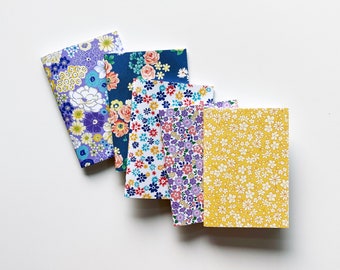 Bulk Blank Floral Pattern Notebooks | 3.5" x 5" Mini Notebooks | Eco Friendly Notebook | Journal | Sketchbook | Journal | Travelers Notebook