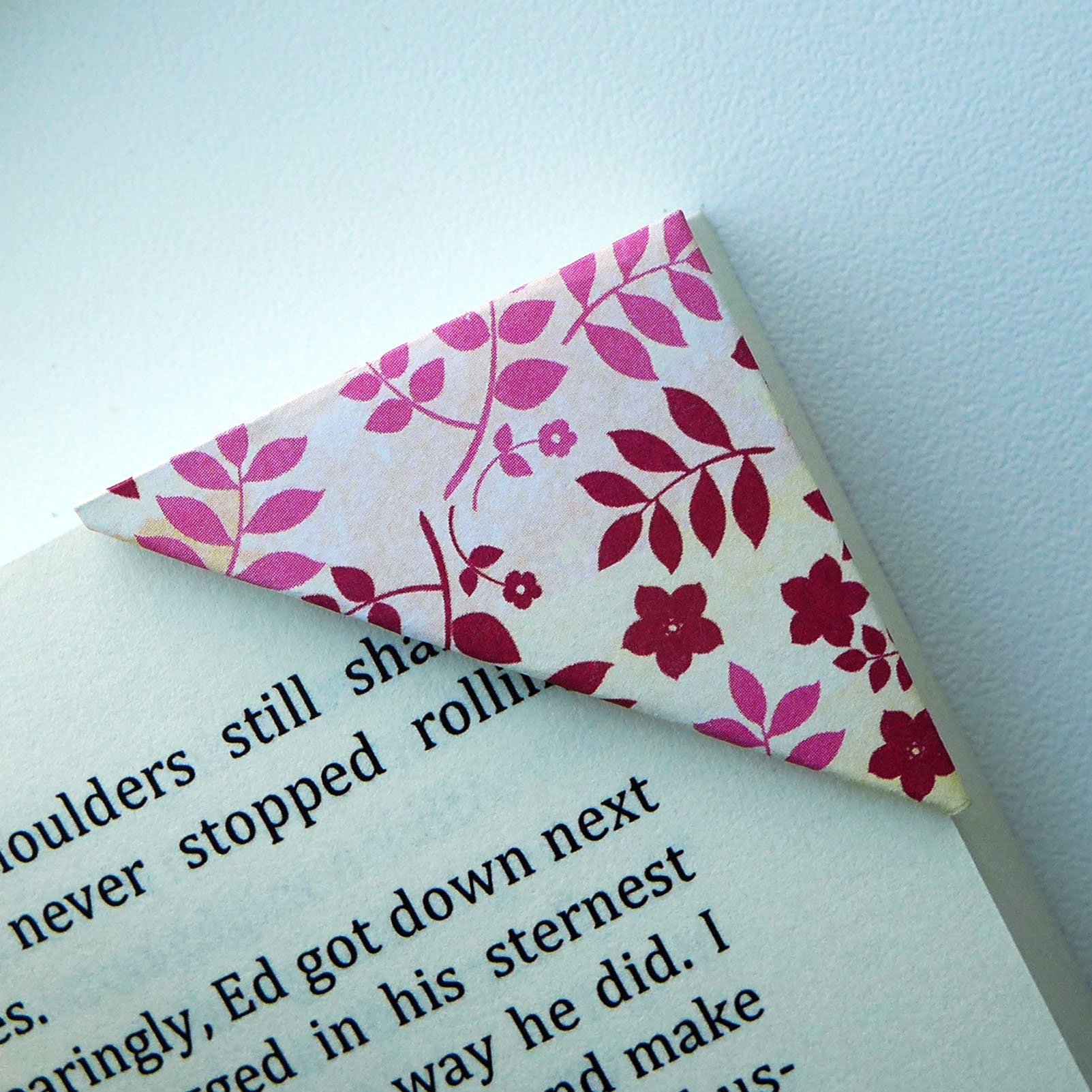 Bookmark 10 Unique Corner Bookmarks Book Club Gift | Etsy