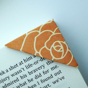 Bookmark - 10 Unique Corner Bookmarks - Book Club Gift - Reader Gift - Book Lover Gift - Gift for Reader - Gift for Women - Bookworm for Her