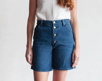 Vintage SASSON High Waist Button-Fly Denim Jean Shorts