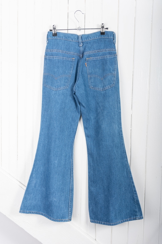 RARE 1970s LEVI'S Orange Tab Bell Bottoms Medium … - image 4