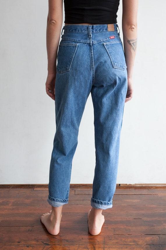 tapered leg jeans womens