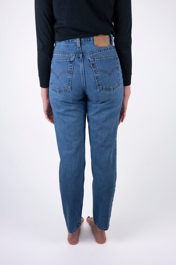 Vintage LEVI'S 512 Medium Wash High Waisted Slim Fit - Etsy Ireland