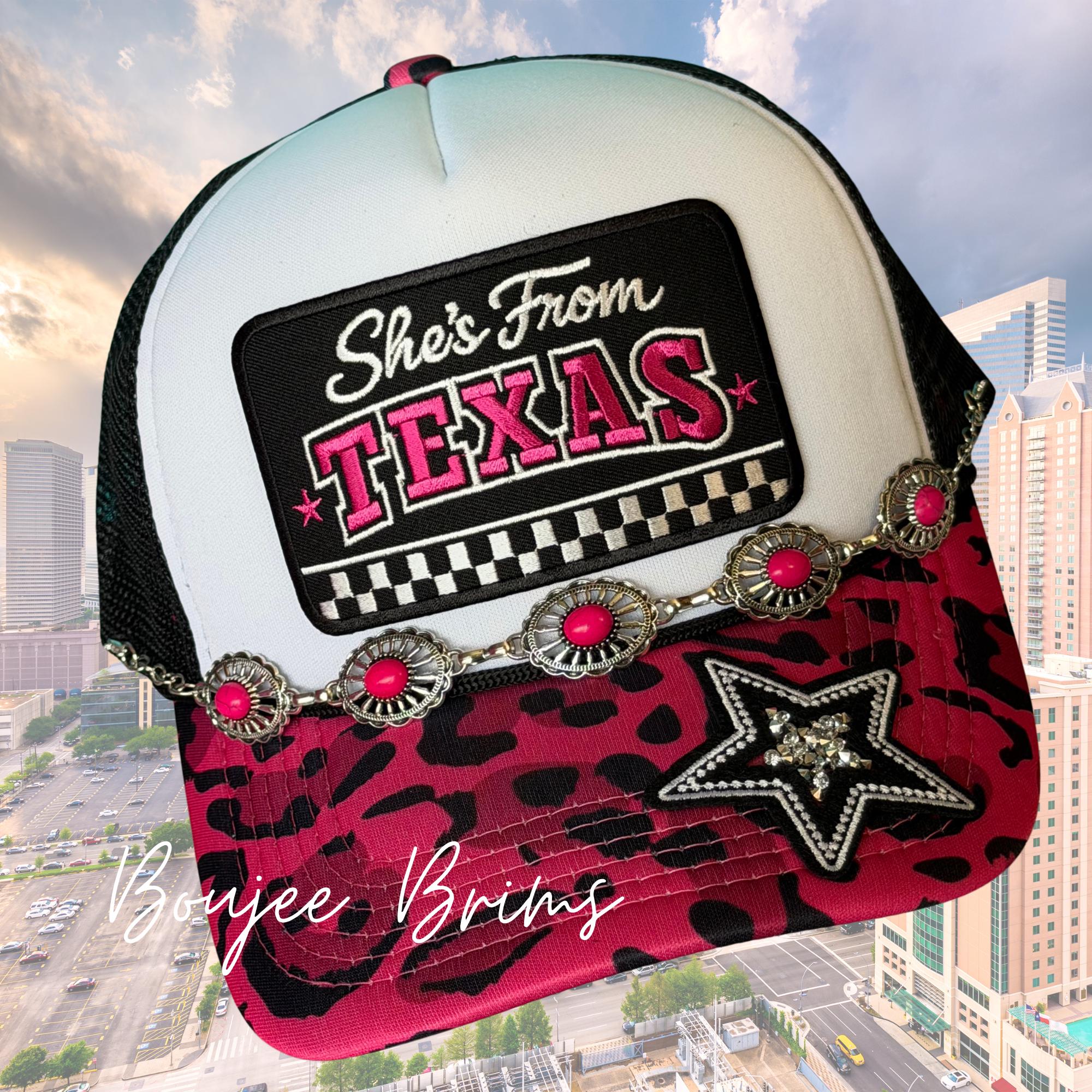 Shes From Texas Trucker Hat. - Etsy display picture 2