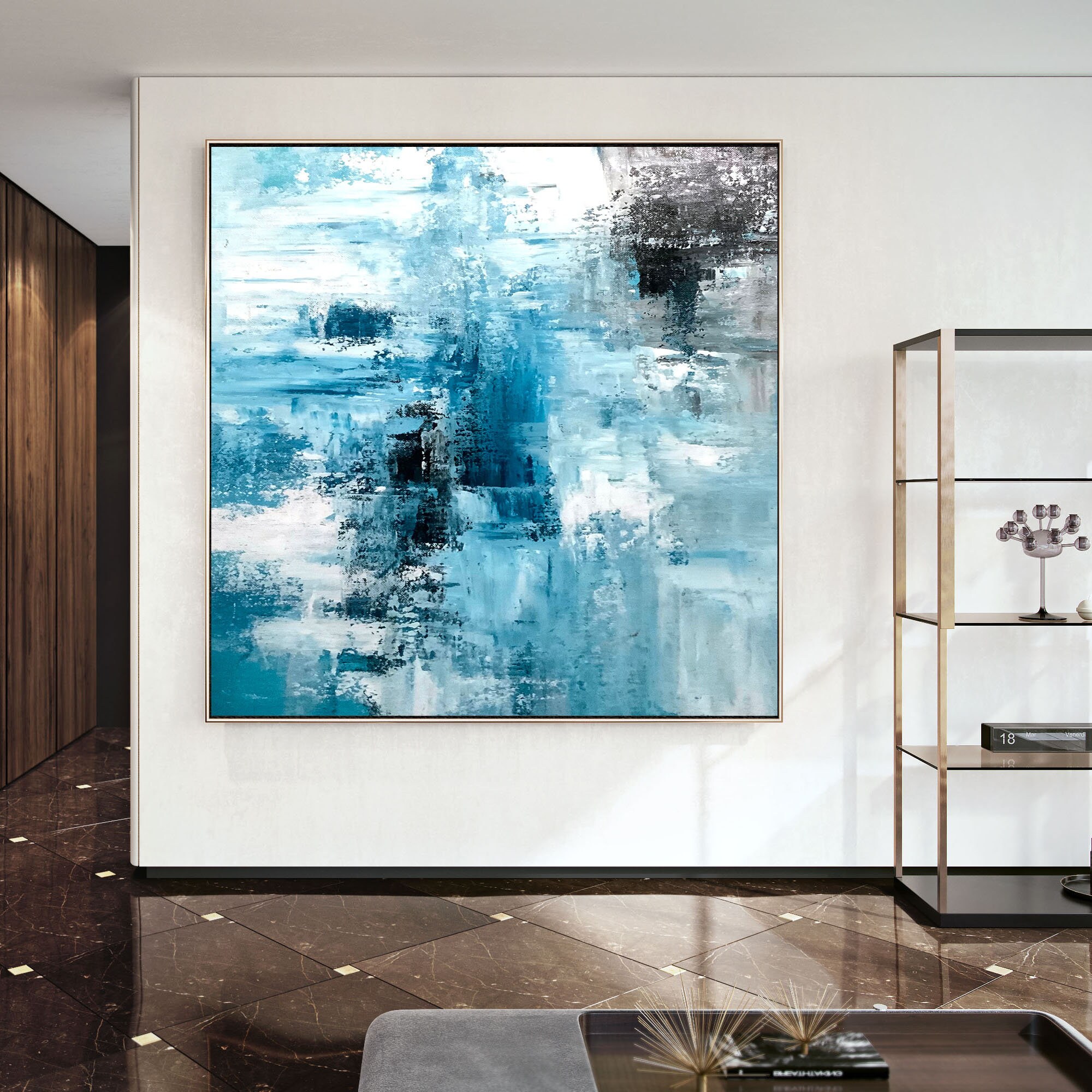 Large Modern Wall Art Painting Large Abstract Painting on Etsy