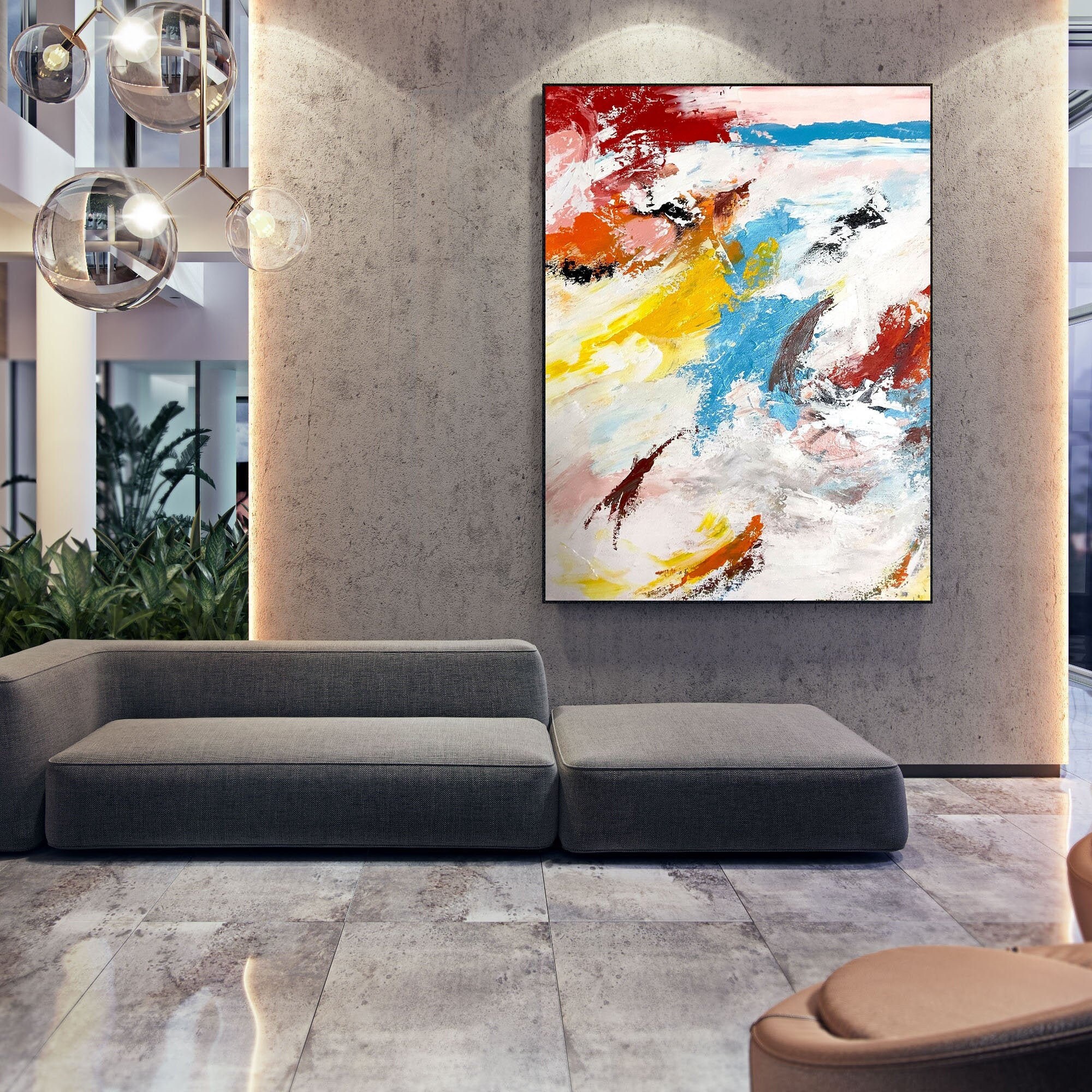 Large Artwork For Wall Kitchen Wall Art Large Interior Art Etsy