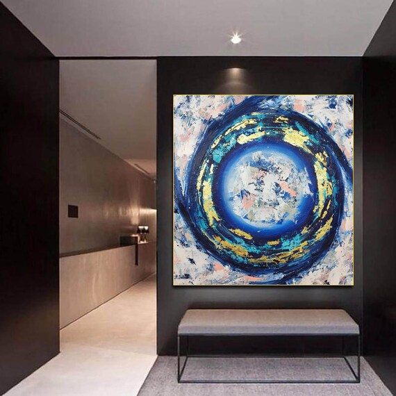 Extra Large Wall Art Contemporary Painting on Canvas Etsy