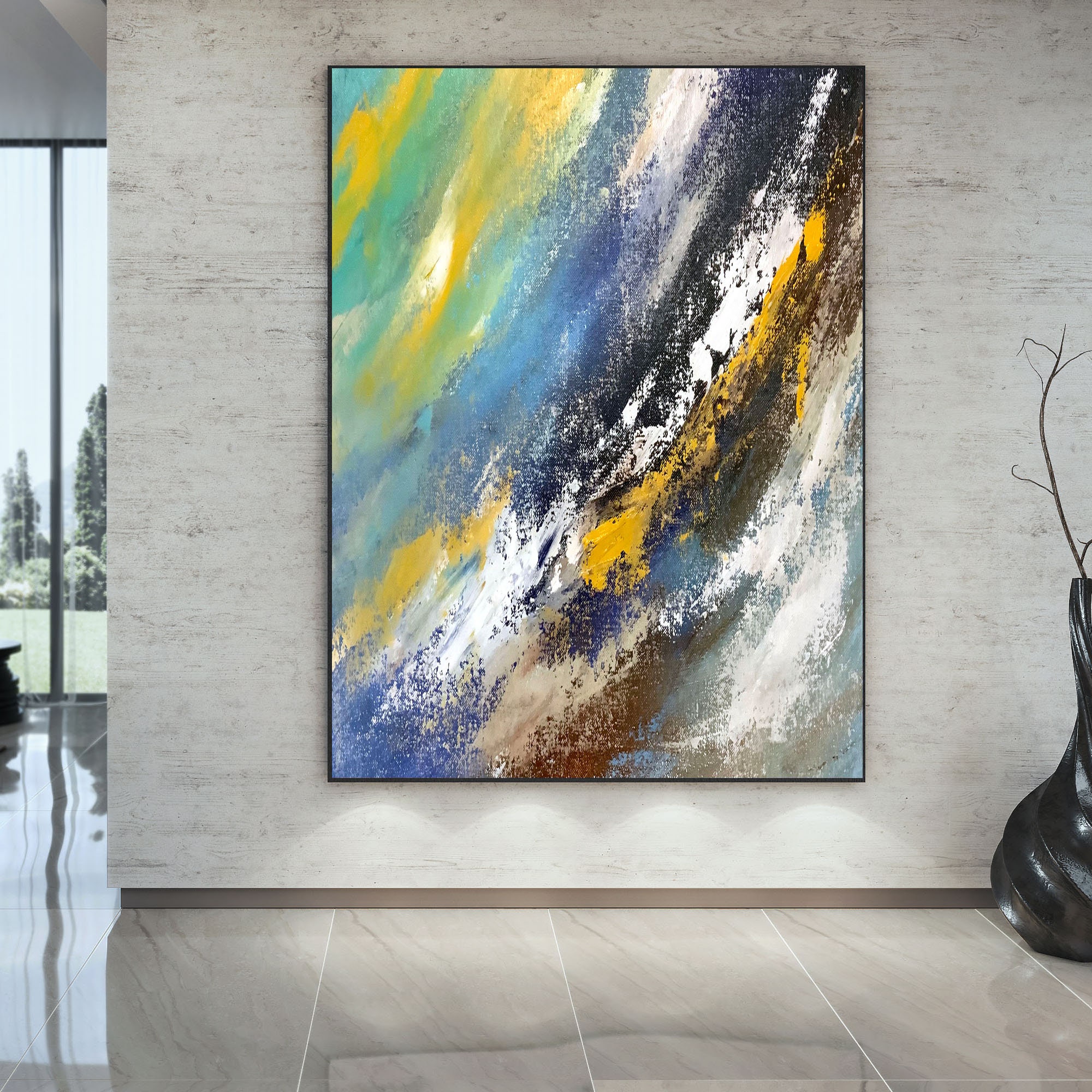 Extra große Wandkunst Wand-Dekor Wandkunst große Wandkunst | Etsy