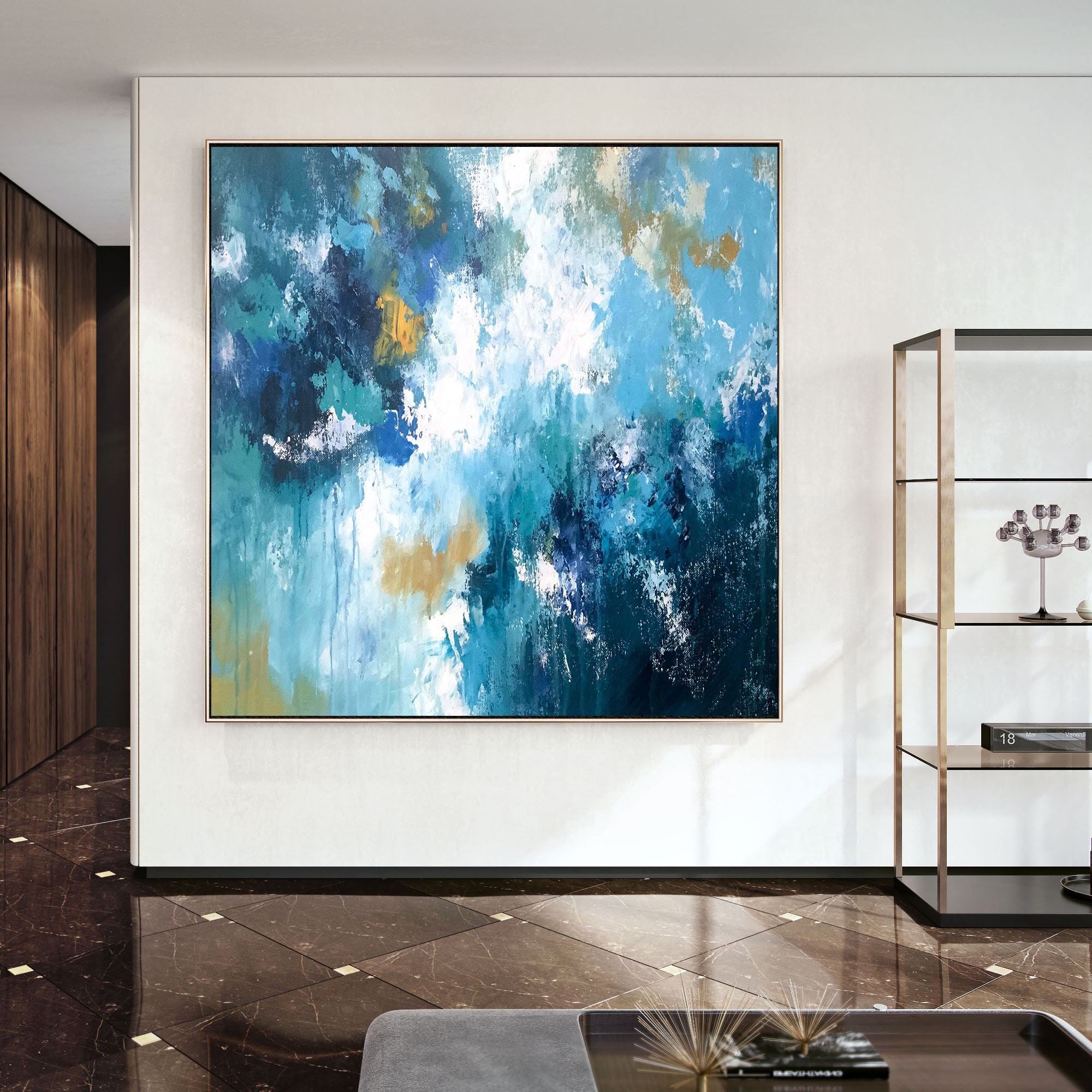 Original Abstract Canvas Art Large Abstract Canvas Art | Etsy