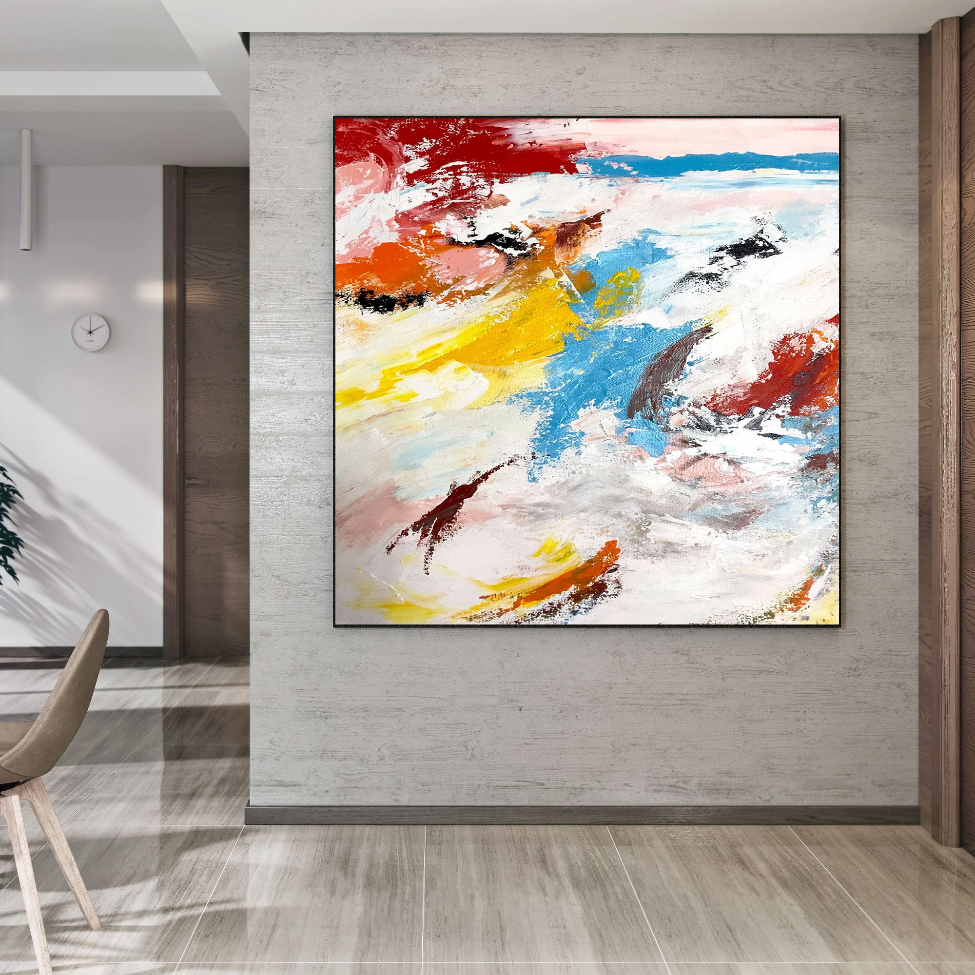 Large Artwork For Wall Kitchen Wall Art Large Interior Art Etsy