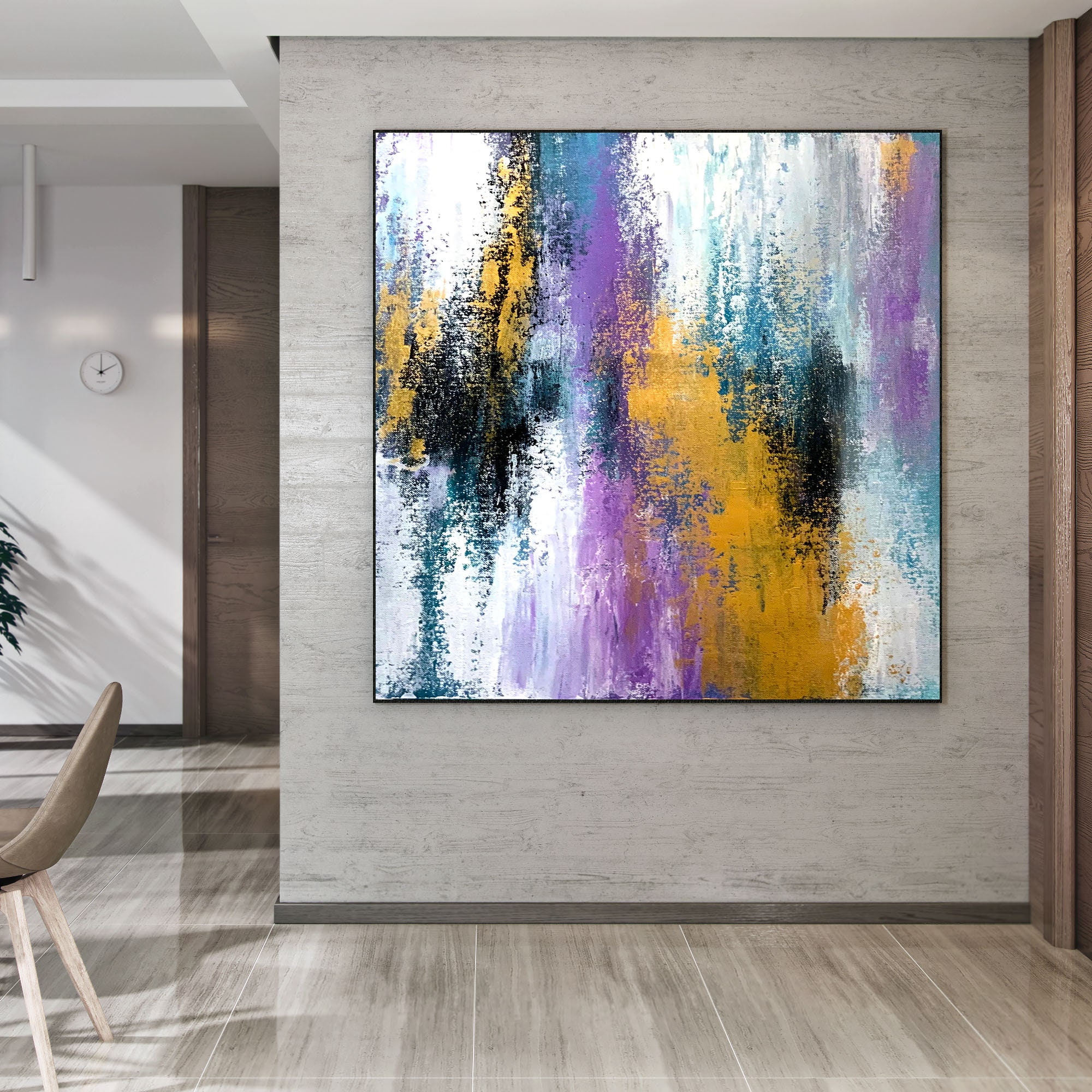 Extra Large Wall Art Abstract Abstract Canvas Art Painting | Etsy