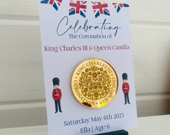 King Charles Coronation Gift Keepsake Token Coin 2023 | Keepsake Gift for King Charles III Coronation