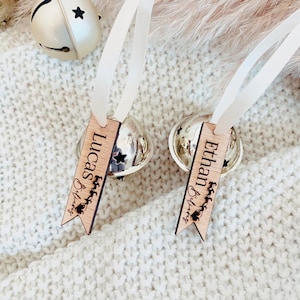 Personalised Believe Bell, stocking filler