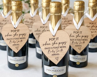 Pop It Baby Shower Favours, Baby Arrival Personalised Favours, New Mum, Expecting Parent, Pregnancy