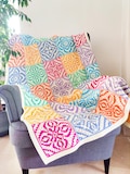 Crochet pattern OFFLINE Blanket, diamonds, crochet blanket, pattern, crochet, mosaic, baby, throw product logo