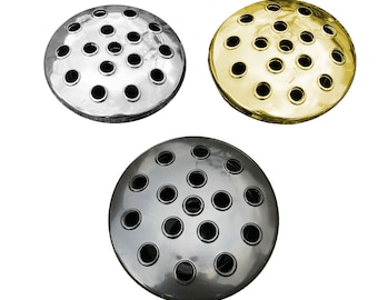 Tapa de repuesto solo en negro, dorado o plateado. Tapas para inserto de jarrón de plástico para tumba, soporte para lápida con flores conmemorativas que se ajustan a 12,5 cm.