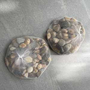 2kg of Mixed Small Natural Browns Decorative Stones Pebbles Table Decoration Vase Garden Craft River Rocks Polished Smooth Vase Fillers