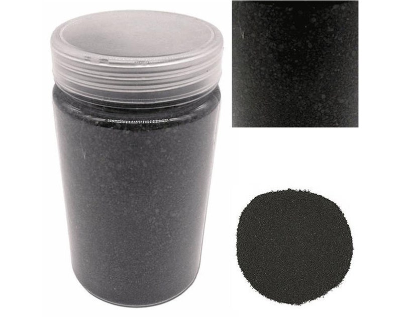 500g Coloured Black Decorative Sand Craft Pebbles Table Etsy