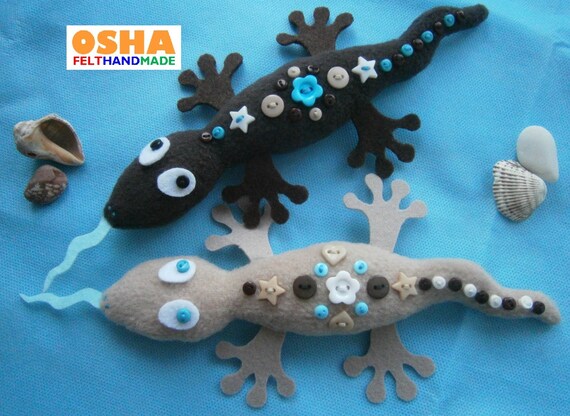 stuffed gecko