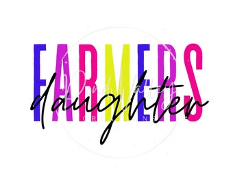 Farmer's Daughter PNG | farming | farm | agriculture | support local farmers | png