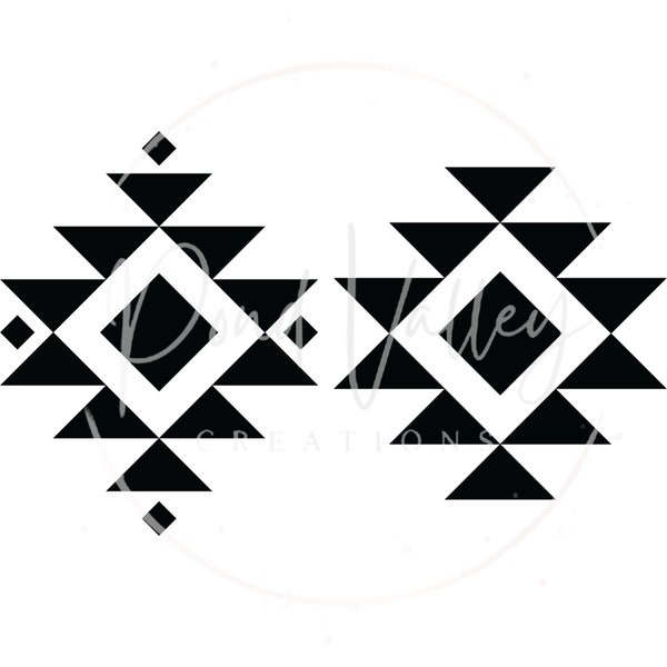 Aztec Pattern SVG | tribal svg | southwest svg | boho svg | western svg | png | jpg
