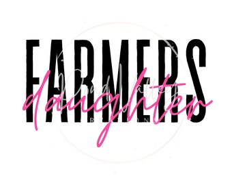 Farmer's Daughter PNG Farming Farm Agriculture Support Local Farmers
