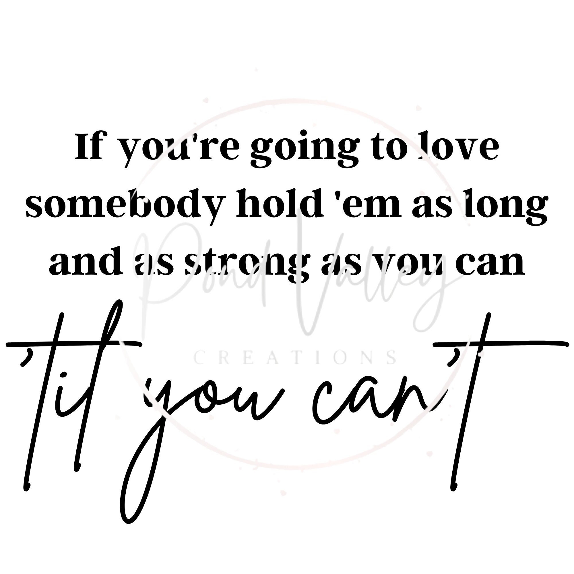 Til You Can't SVG Western Svg Country Svg Romantic Etsy Australia