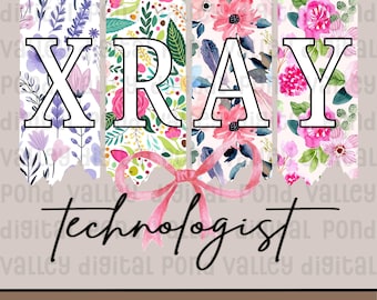 X-Ray Technologe SVG PNG Rad Tech Woche Shirt Design X-Ray Tech Geschenkidee Rad Tech Studenten Sublimation Radiologie Digitaler Download