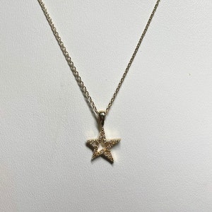 Collier Star plaqué Or image 1