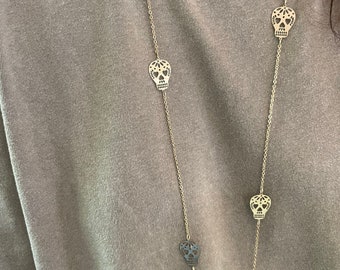 skull necklace