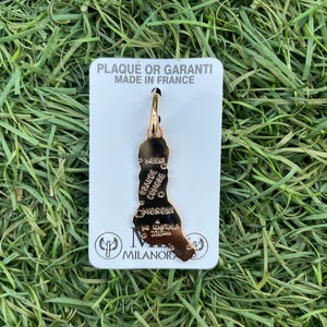 Pendentif carte Comores