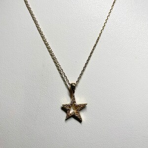 Collier Star plaqué Or image 2