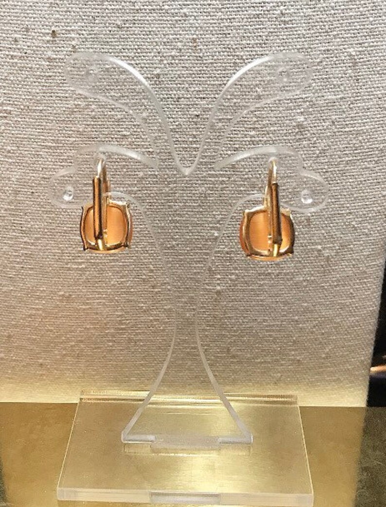 Gold-plated earrings