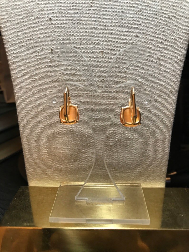 Gold-plated earrings