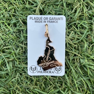 Pendentif carte Cameroun