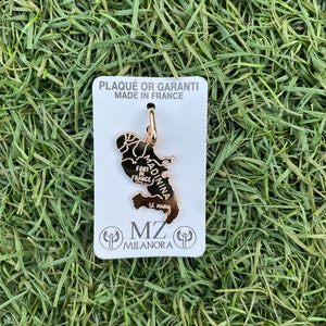 Pendentif carte Martinique