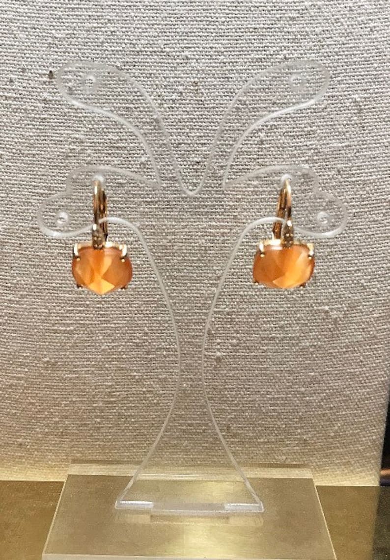 Gold-plated earrings