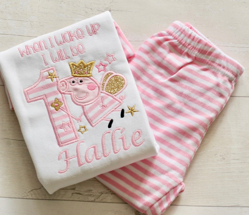 first birthday pyjamas