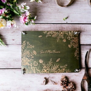 Prensa de flores personalizada, prensa de flores grande, kit de prensa botánica, manualidad para niños con flores de pradera, álbum de recortes con prensa de hierbas, regalo de cumpleaños m27