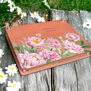 Prensa de flores botánicas, kit de prensa de plantas de flores personalizado, idea de regalo de cumpleaños, prensa de flores para manualidades infantiles, regalo para el Día de la Madre m47