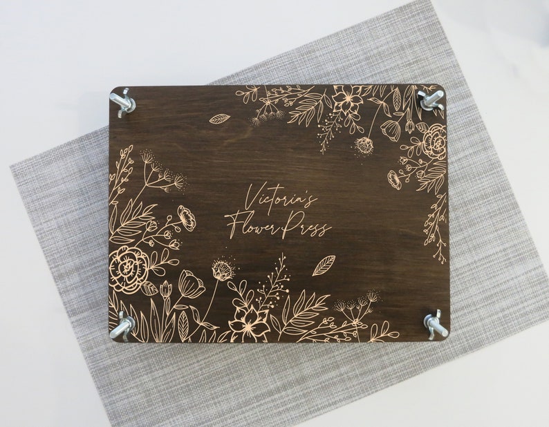 Large Flower Press Botanical Press Kit Meadow Grass Flower Etsy