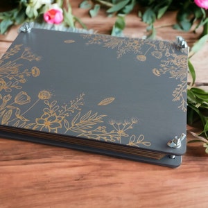 Prensa de flores personalizada, prensa de flores, kit de prensa botánica, manualidad para niños con flores de pradera, prensa de hierbas, regalo de cumpleaños m27 Diferentes colores