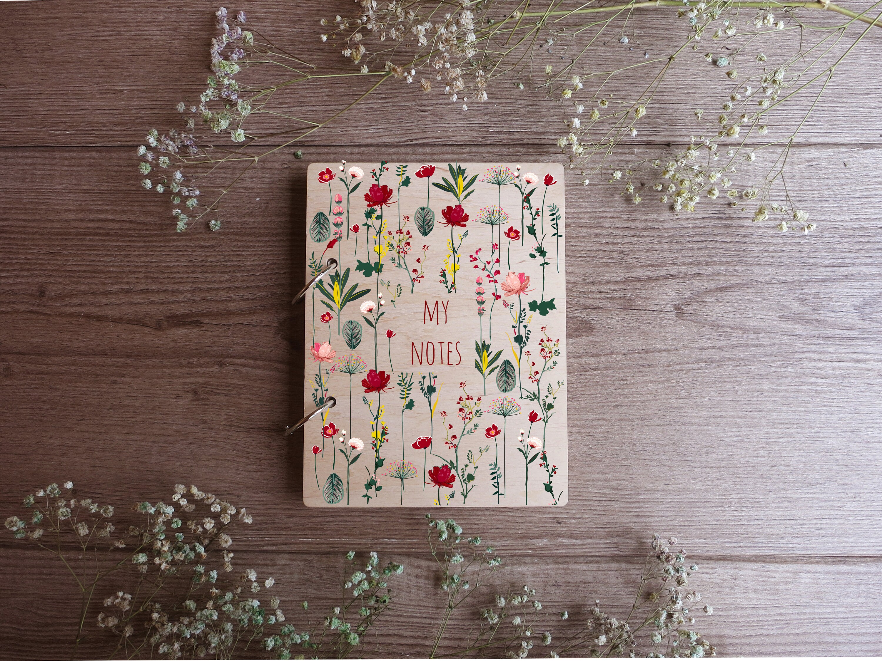 Personalized Wedding Guest Book Wedding Guest Book Floral Etsy