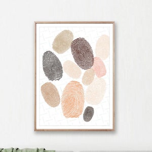 Diversity Wall Art, Racial Equality, Fingerprint, Printable wall art,Skin tone,Anti racist,Political prints, End racism,Race Inclusion Print